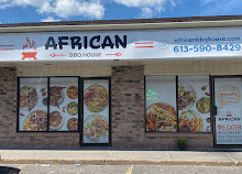 Casa de churrasco africana