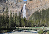 Takakkaw Falls Parking Lot