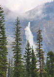 Takakkaw Falls Parking Lot