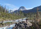 Takakkaw Falls Parking Lot