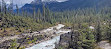 Takakkaw Falls Parking Lot