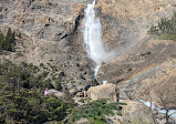 Takakkaw Falls Parking Lot