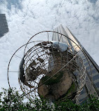 Globe Sculpture at Columbus Circle