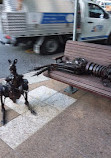 Kangaroo Spare Parts Metal Sculpture