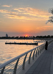 Paseo marítimo de la bahía de Yas