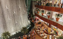 Cascate del centro commerciale di Dubai