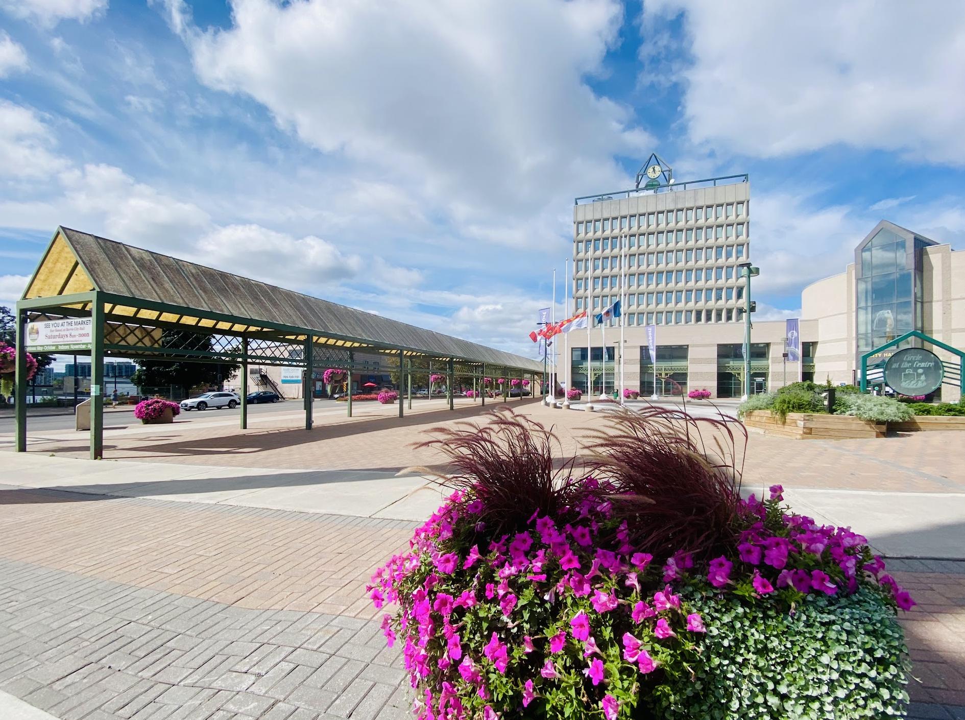 Monumento del municipio del centro di Barrie